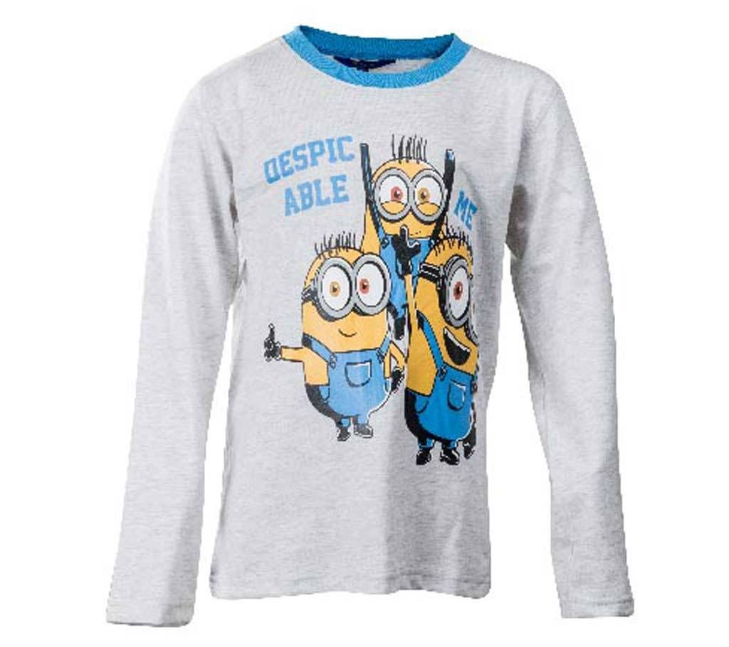 Boy's Long Sleeve T-shirt - 37946 - GREY
	
	
	
	
	
	
	
	
	
	
