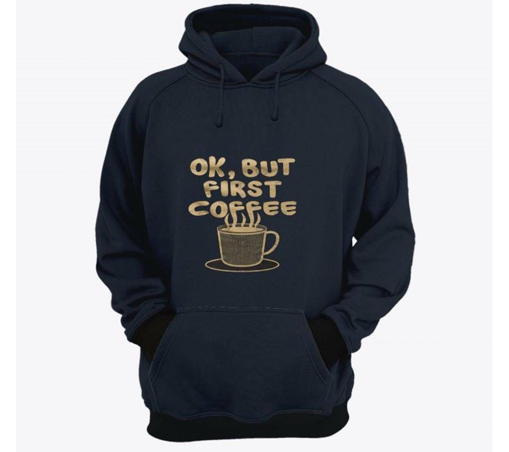 Bullfist- Navy Blue-Mens-Hoodie