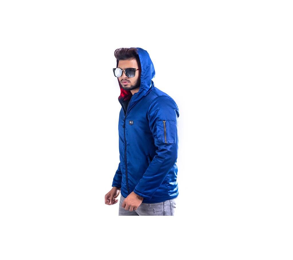 Blue Smart & Stylist Hoodie For Men