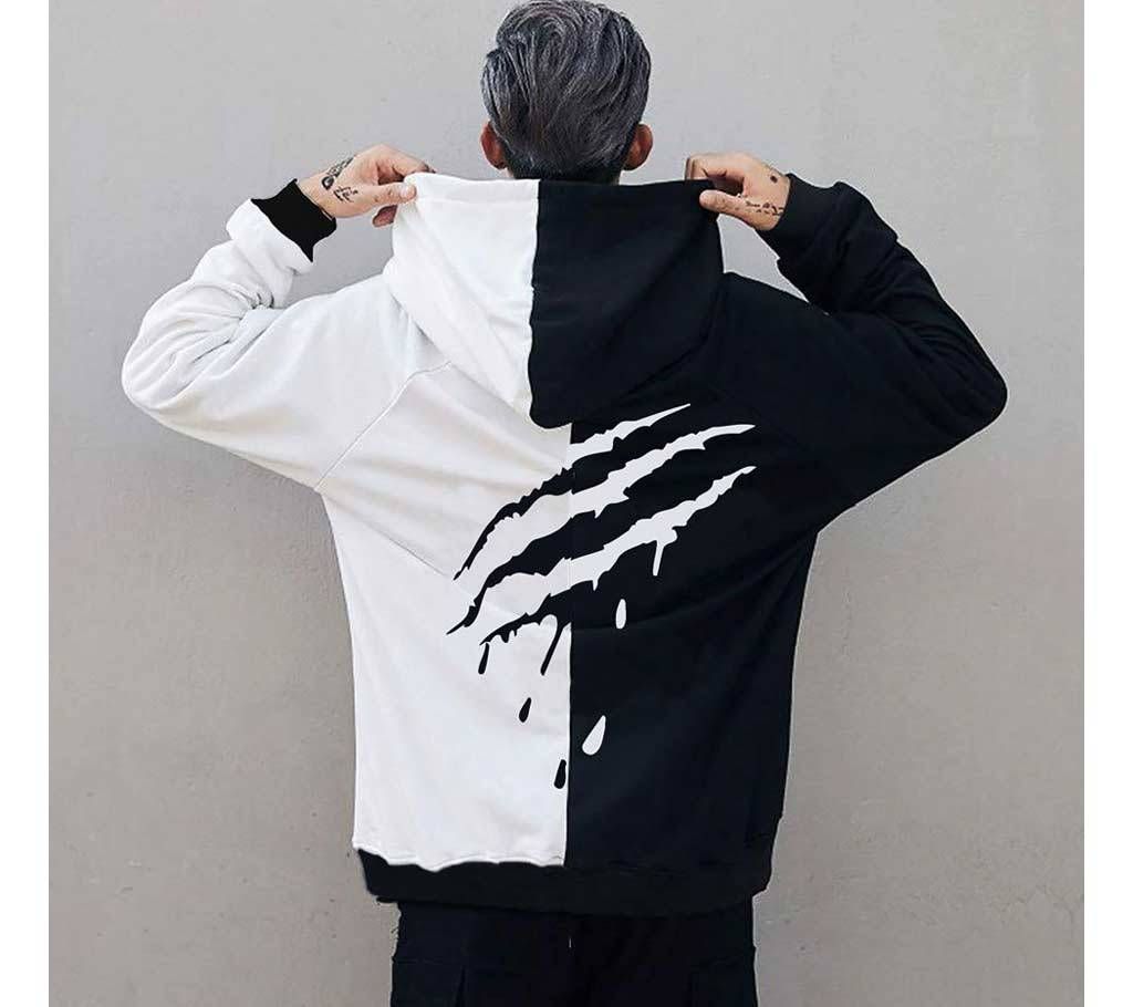 Animal Men's Premium Hoodies Street-wear Clothing - White