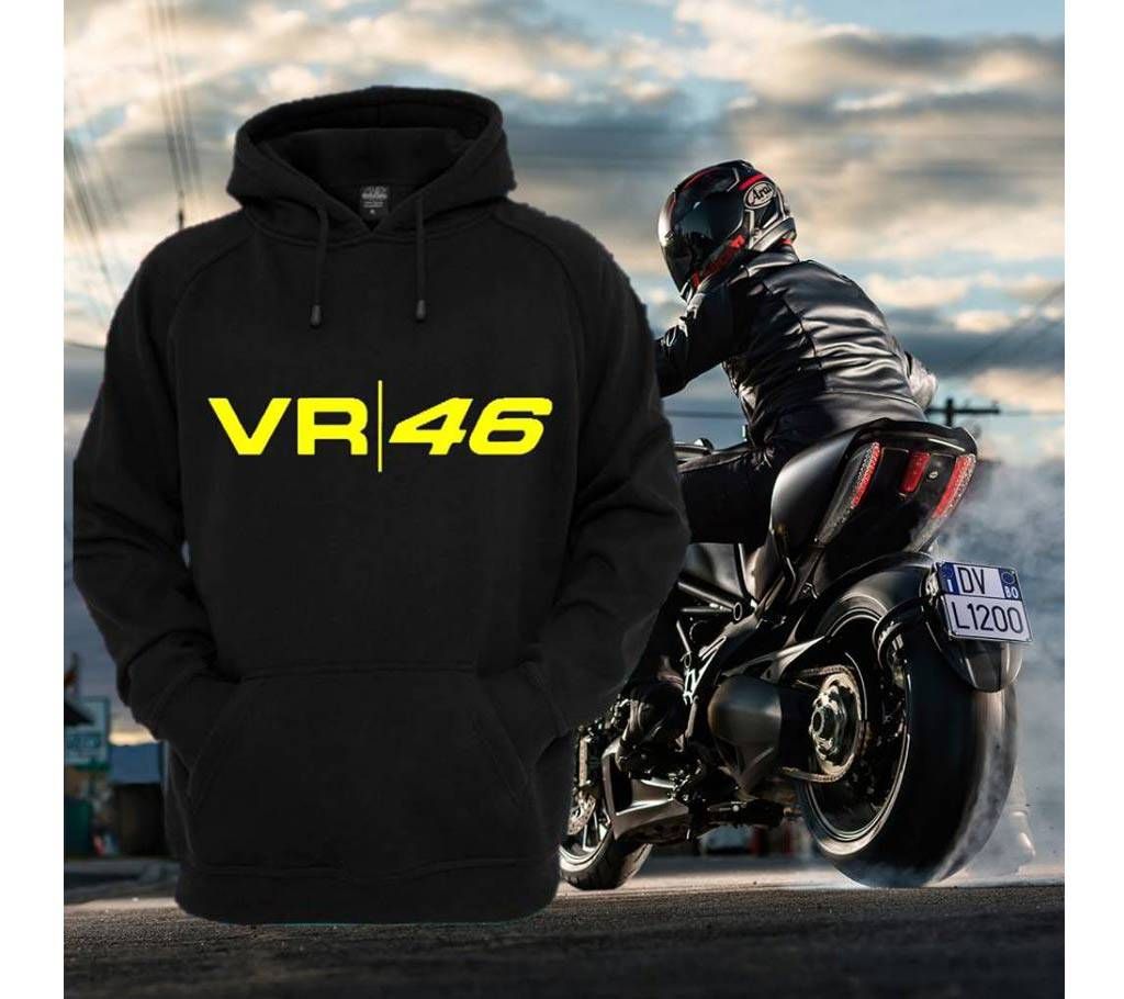 VR46 Full Sleeve Gents Hoodie