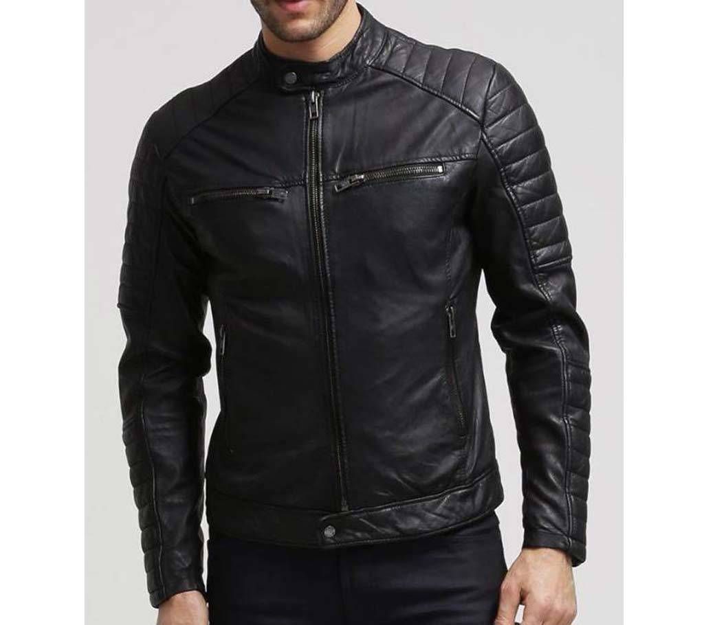 artyficial leather jecket for men