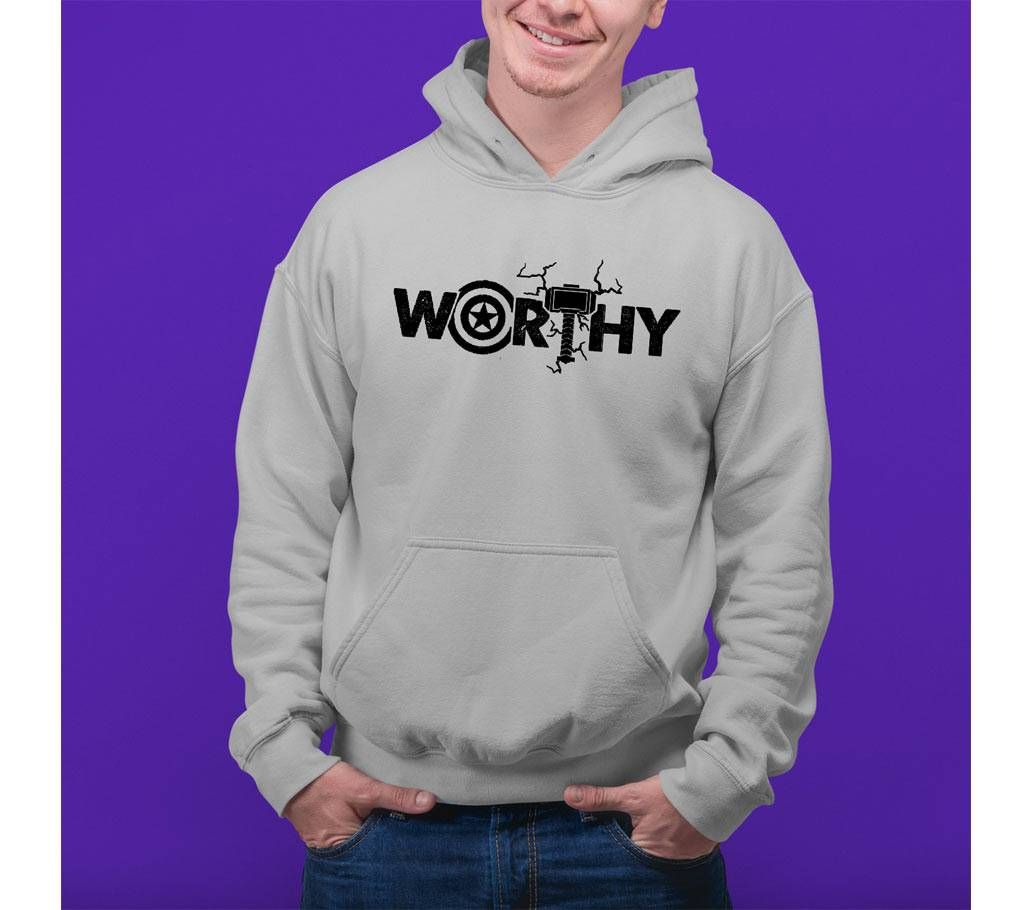 Captain America Hoodie - Grey