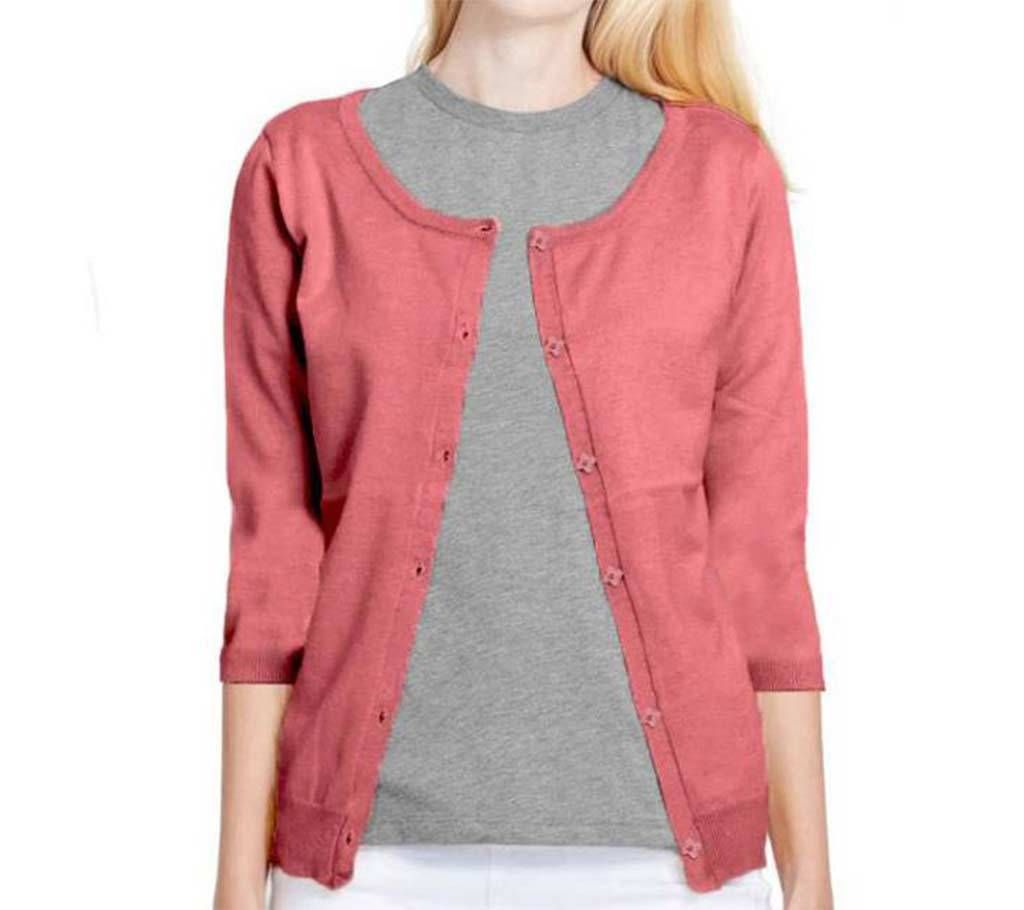 Glacier Cardigan (Pink) - copy