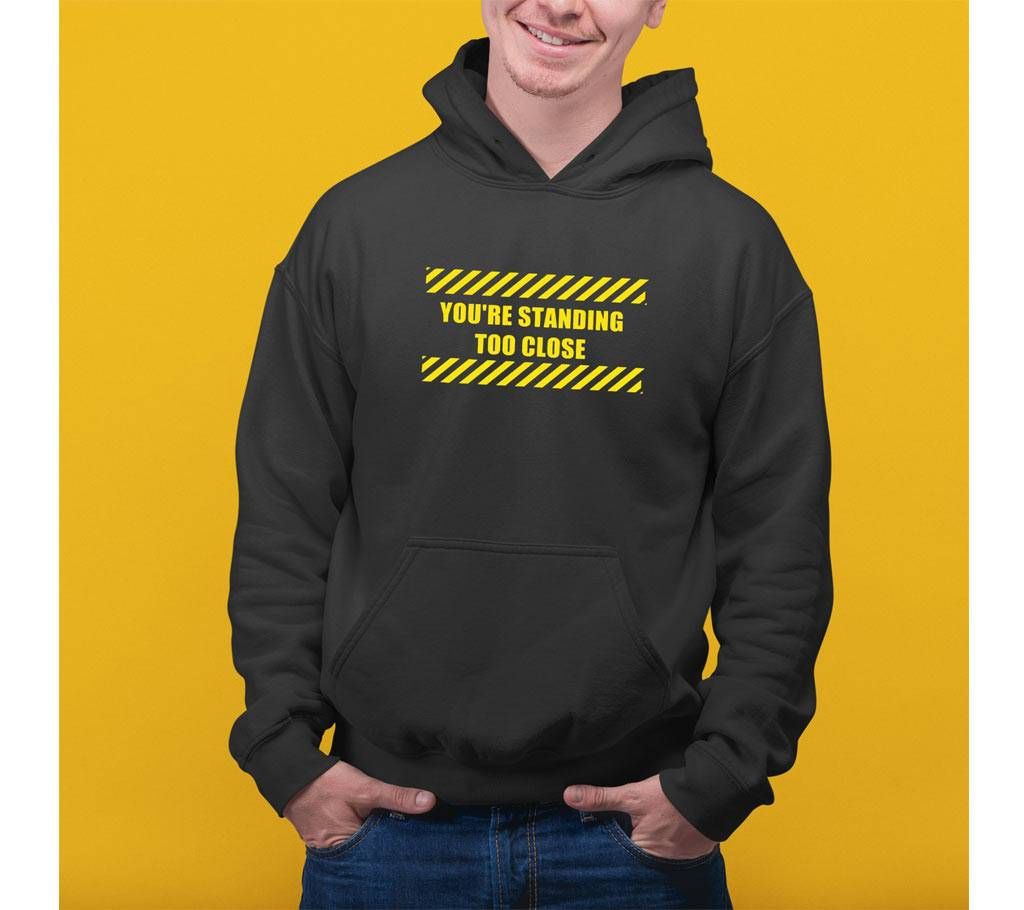 Close Mens Hoodie - Black