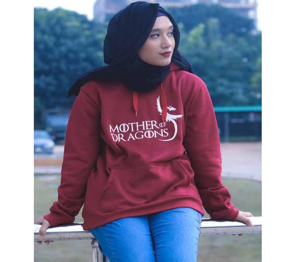 Mother Woolen hoodie for Ladies 
