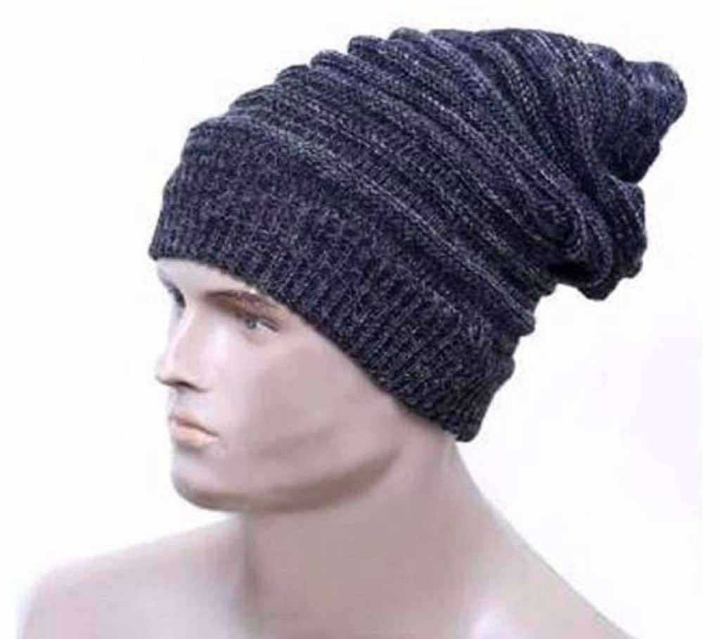 Winter black Cap For Men