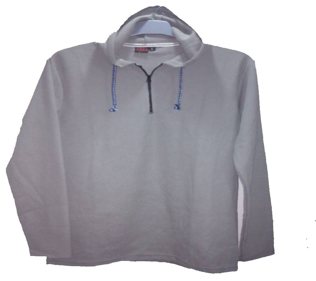 Mens Long Sleeve Cotton Hoodie