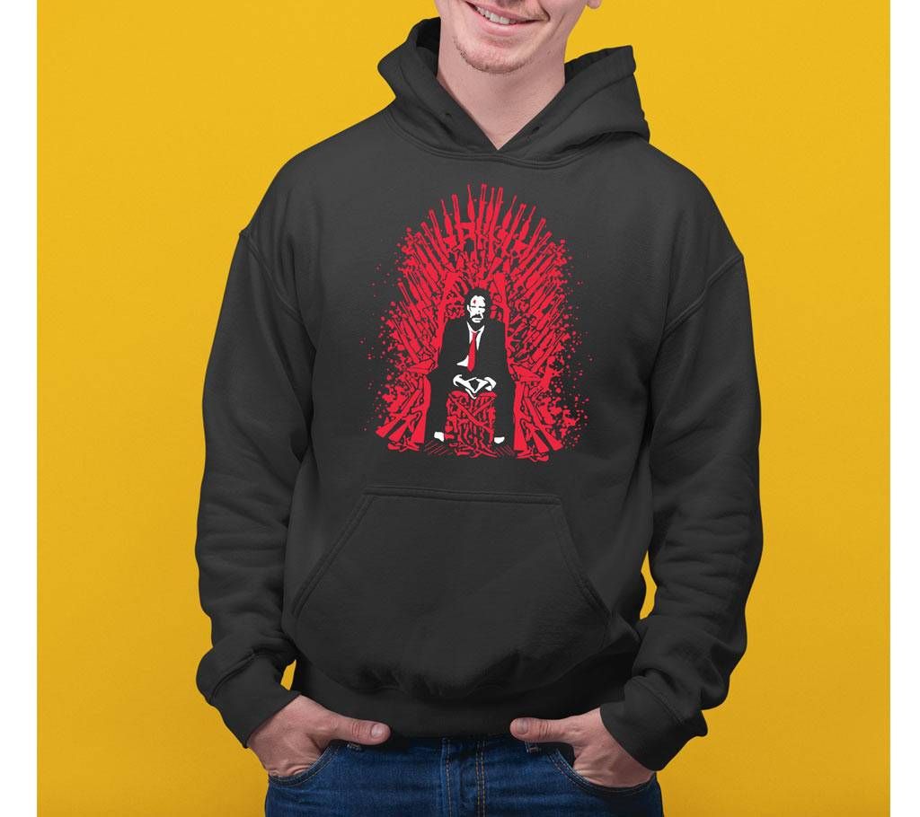 John Wick Mens Hoodie - Black