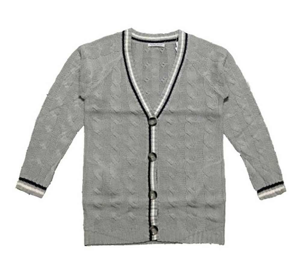 Stylist Sweater for Women-Cotton Gray
