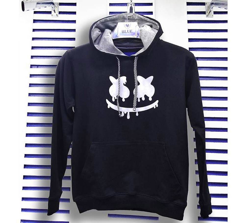Marshmallow Gents Cotton Full Sleeve Hoodie 