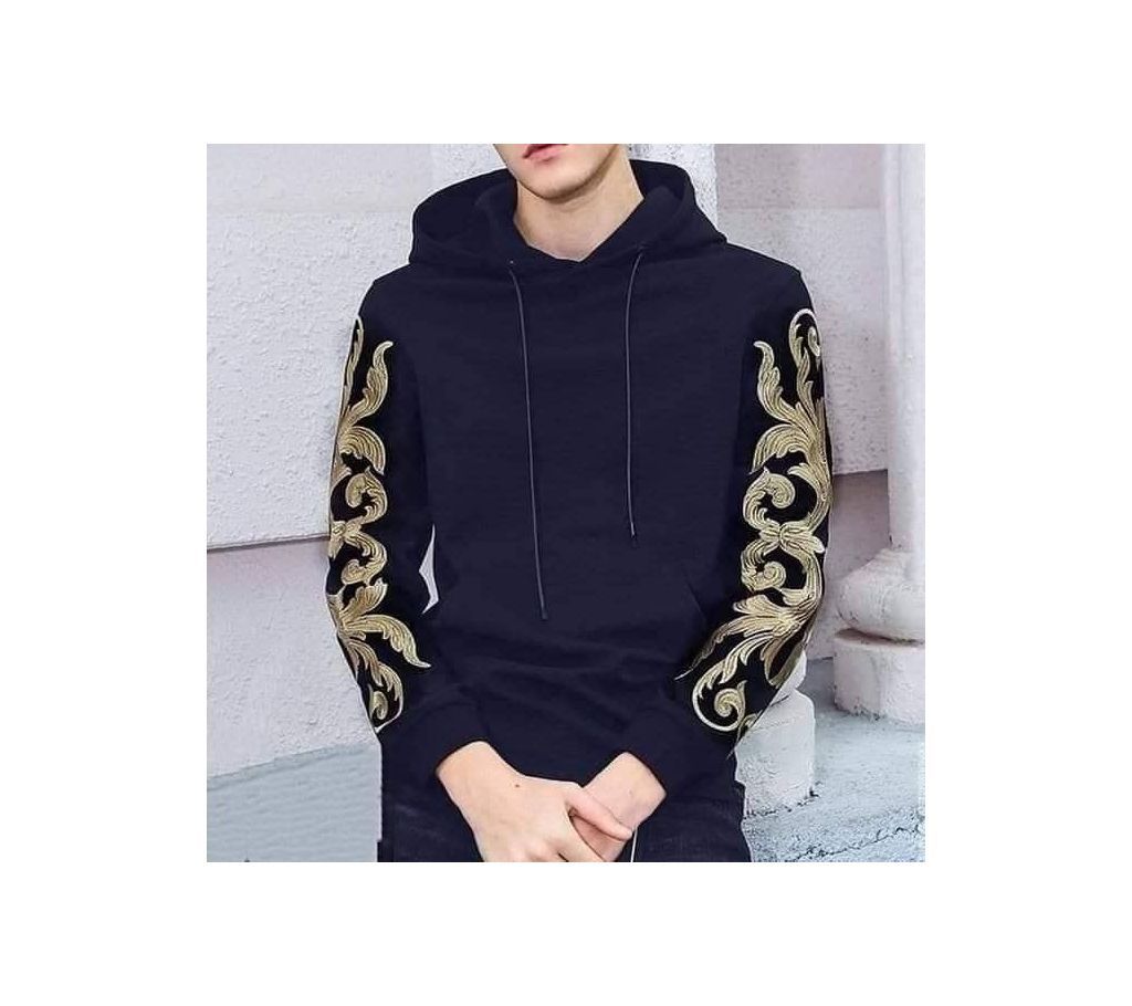Mens Stylish Hoodie - HD211 - Black - MAF