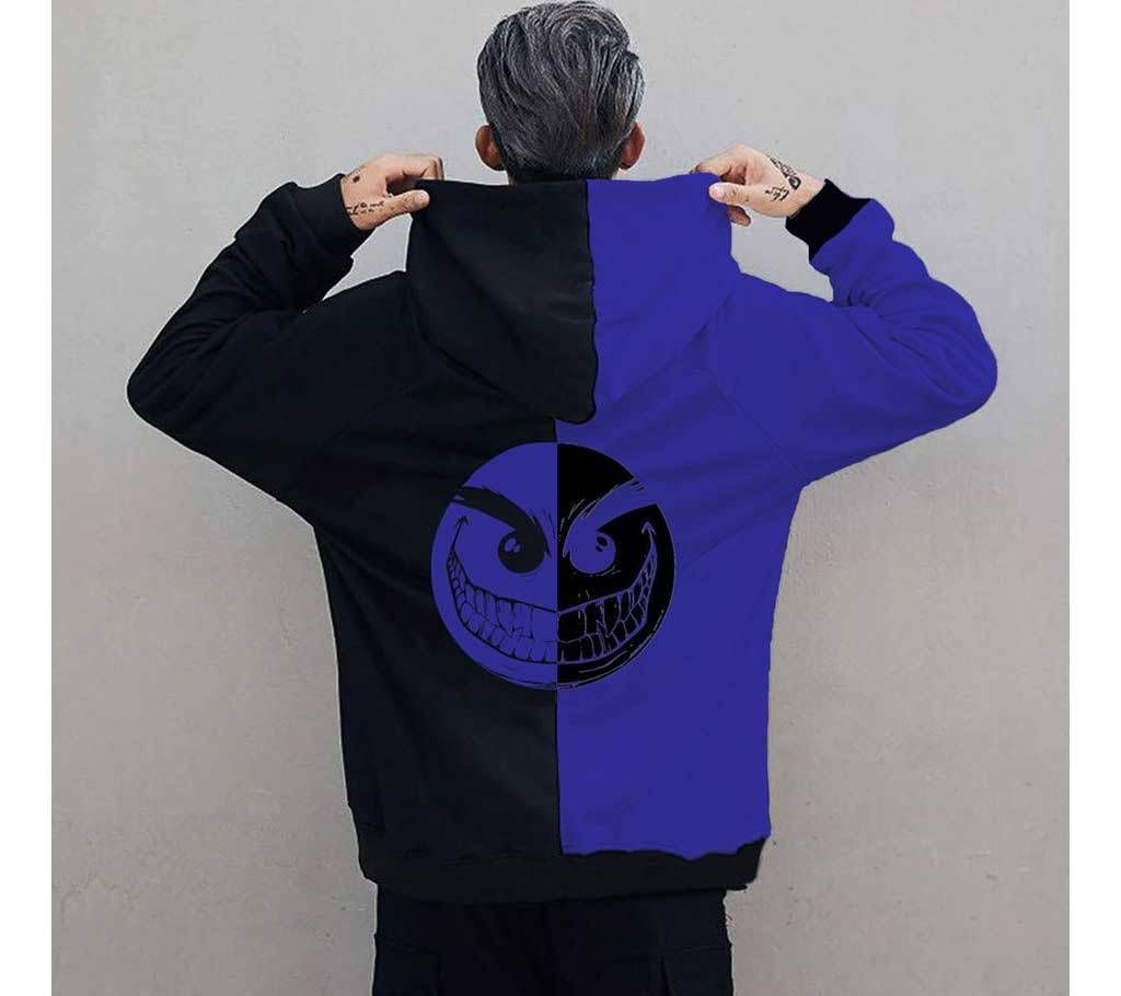 Joker Men's Premium Hoodies Street-wear Clothing - Blue