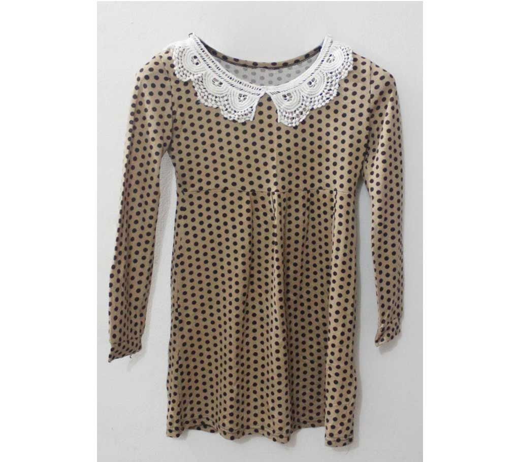 Ladies Full Sleeve Long Frock 