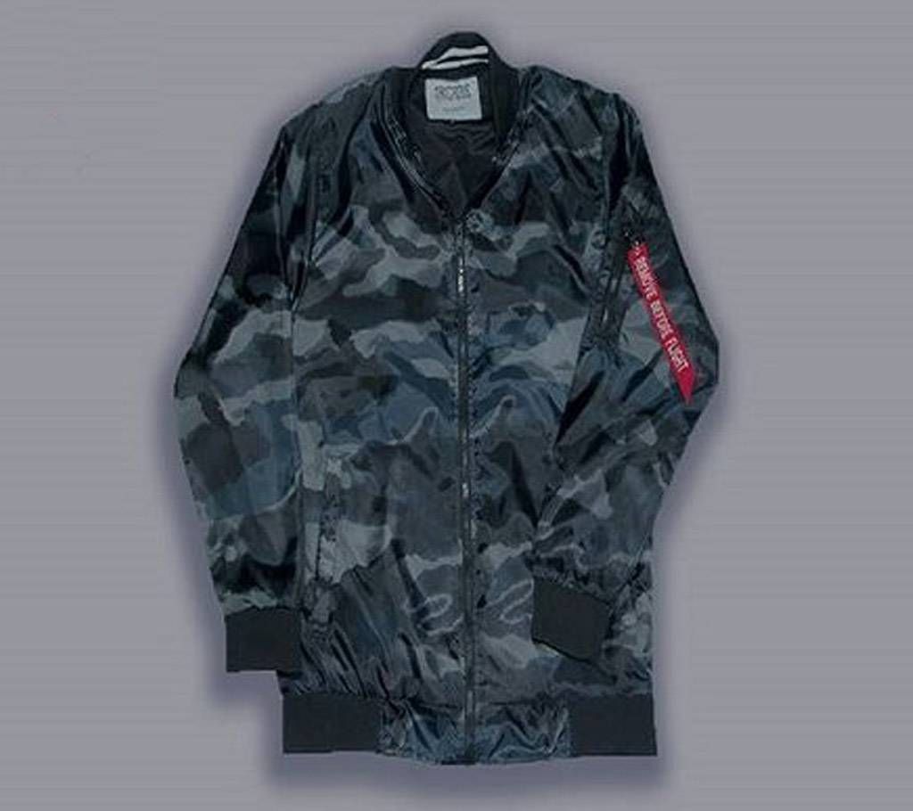 Bomber Jacket Camouflage Menz Full Sleeve Jacket 