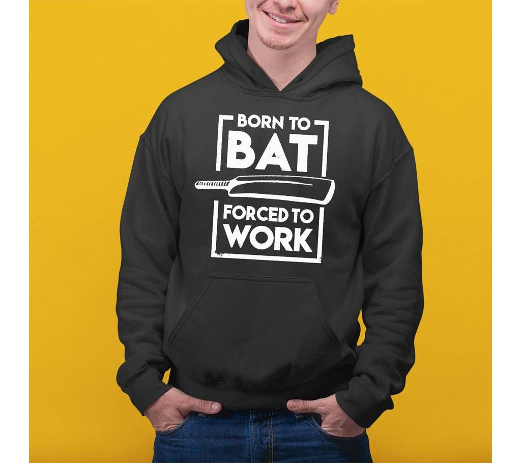 Cricket Mens Hoodie - Black
