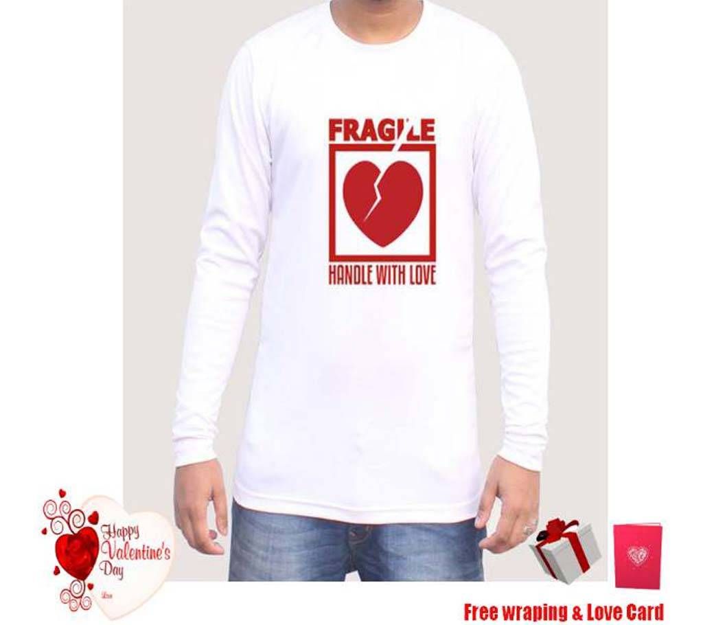 Customized Printed Full Sleeve T-Shirt