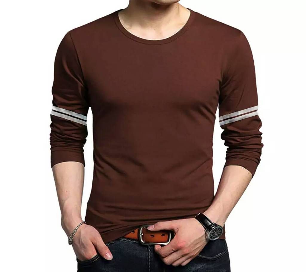 Mens Long Slevee T Shirt