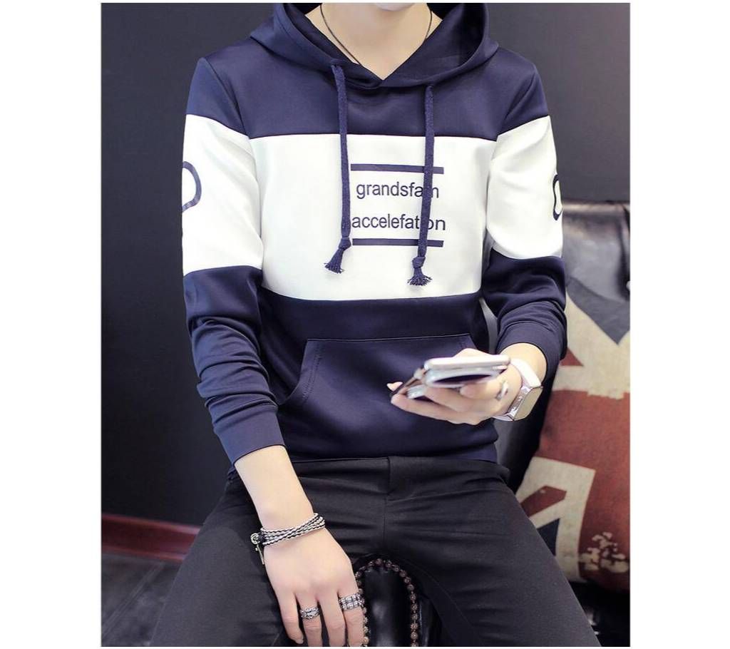 Men's cotton winter hoodie 