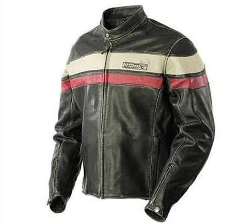 Stripe black jacket for men