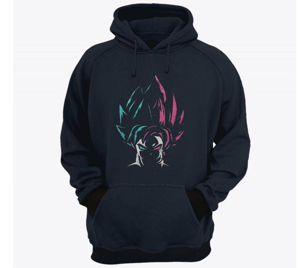 Goku-Navy Blue-Mens-Hoodie