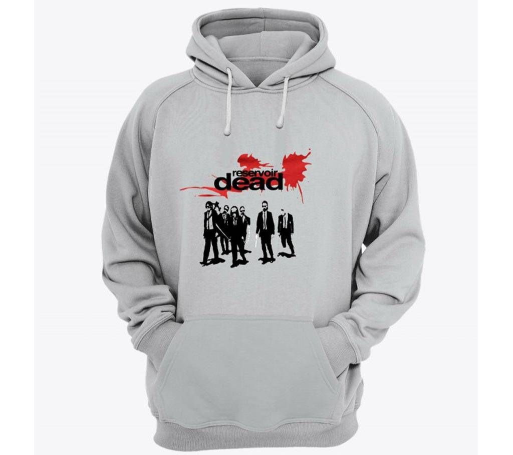 Dead-Grey Melange-Mens-Hoodie