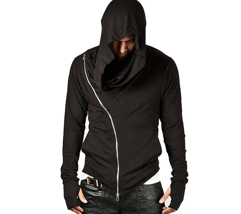 Ghost cotton gents full sleeve hoodie