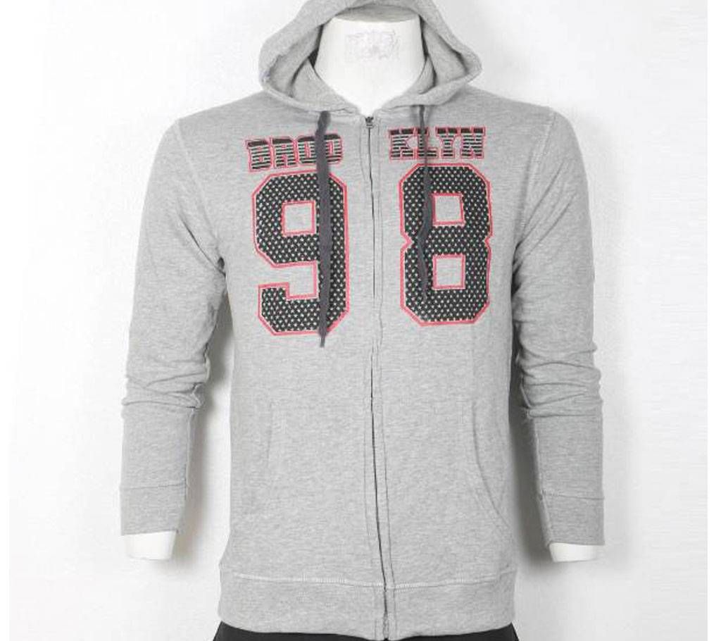 Zipper Mens Hoodie