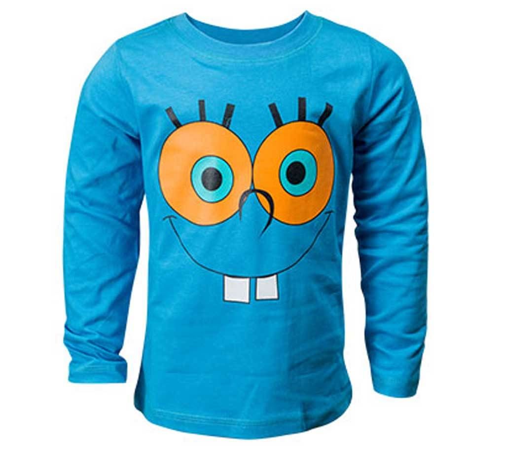 Boy's Long Sleeve T-shirt - 37949 - BLUE  
	
	
	
	
	
	
	
	
	
	
