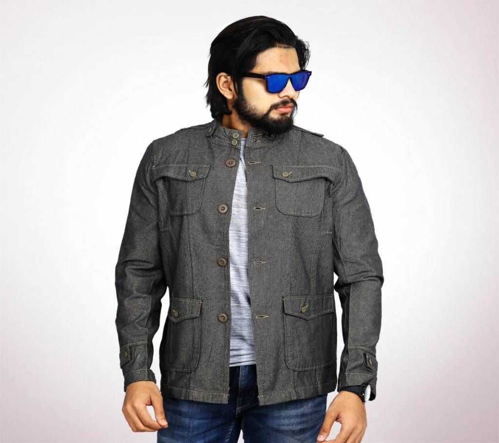 Dark Olive Casual Jacket