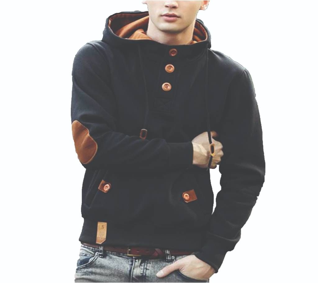 Cotton Fleece Hoodie for men