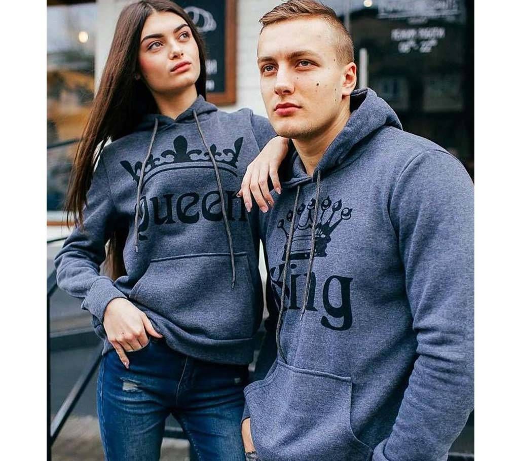 KING QUEEN Couple Hoodie- Queen Size