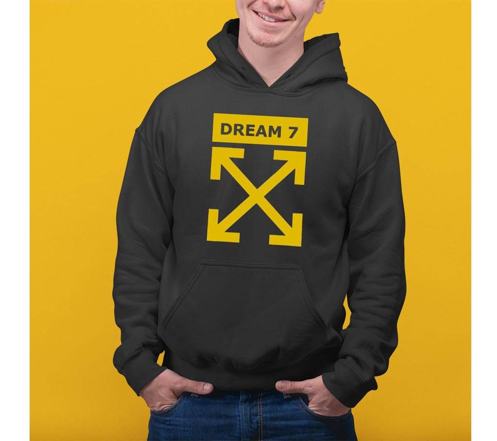 Dream 7 Mens Hoodie - Black