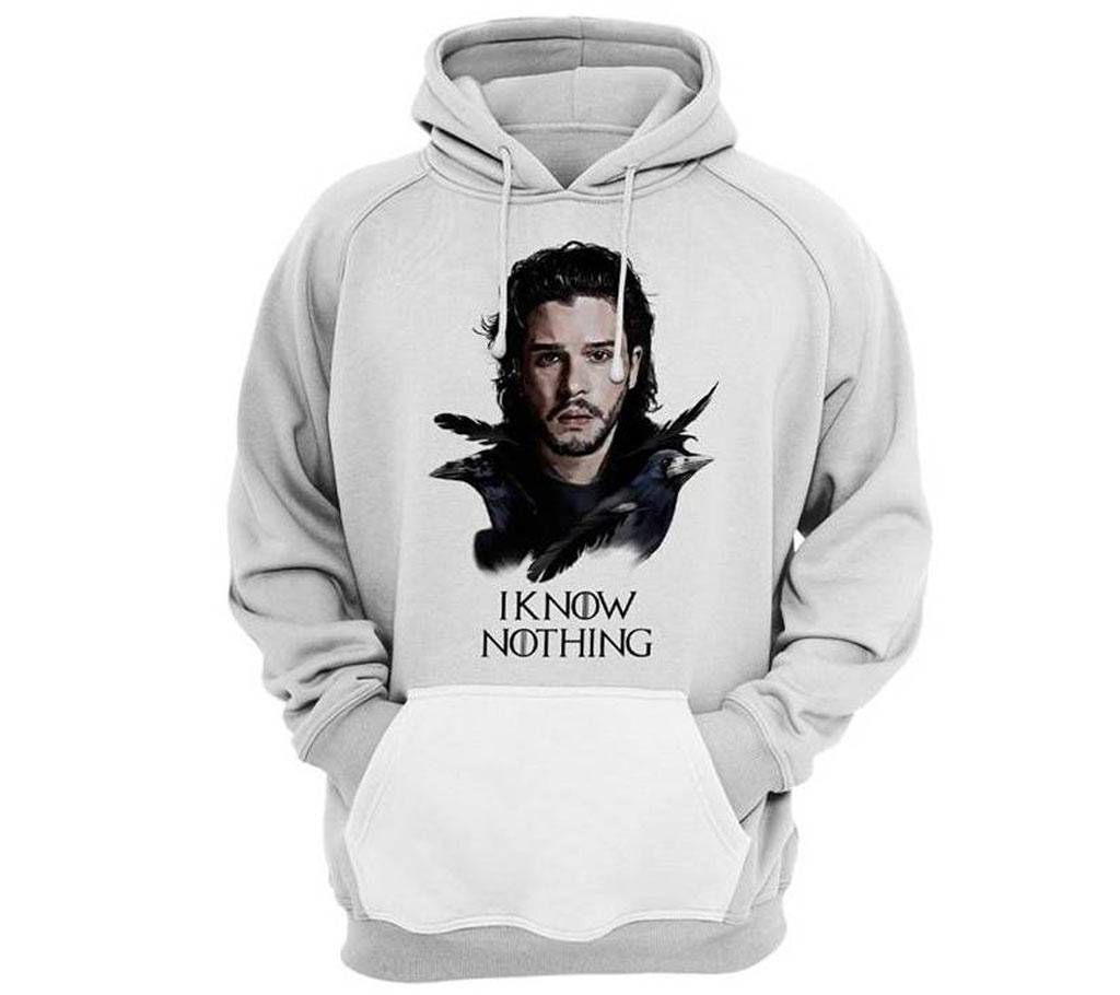 Jon Snow Mens Woolen Hoodie 