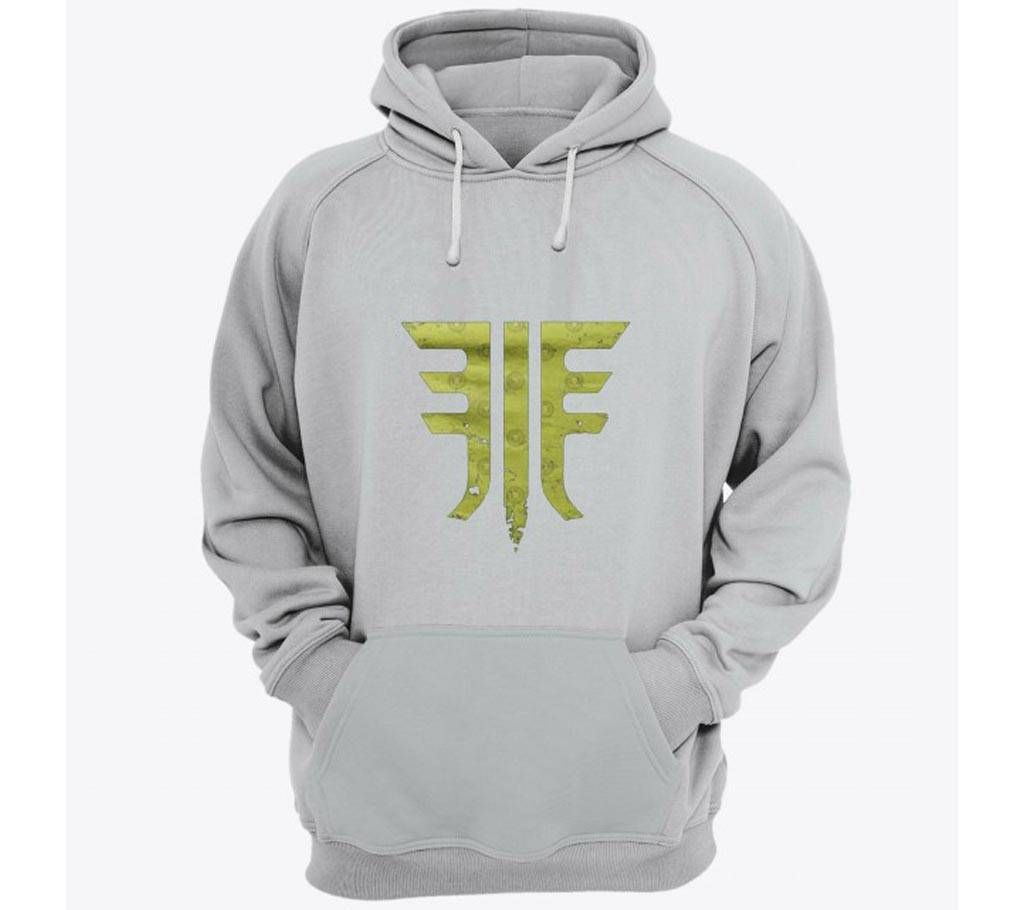 Destiny-Grey Melange-Mens-Hoodie