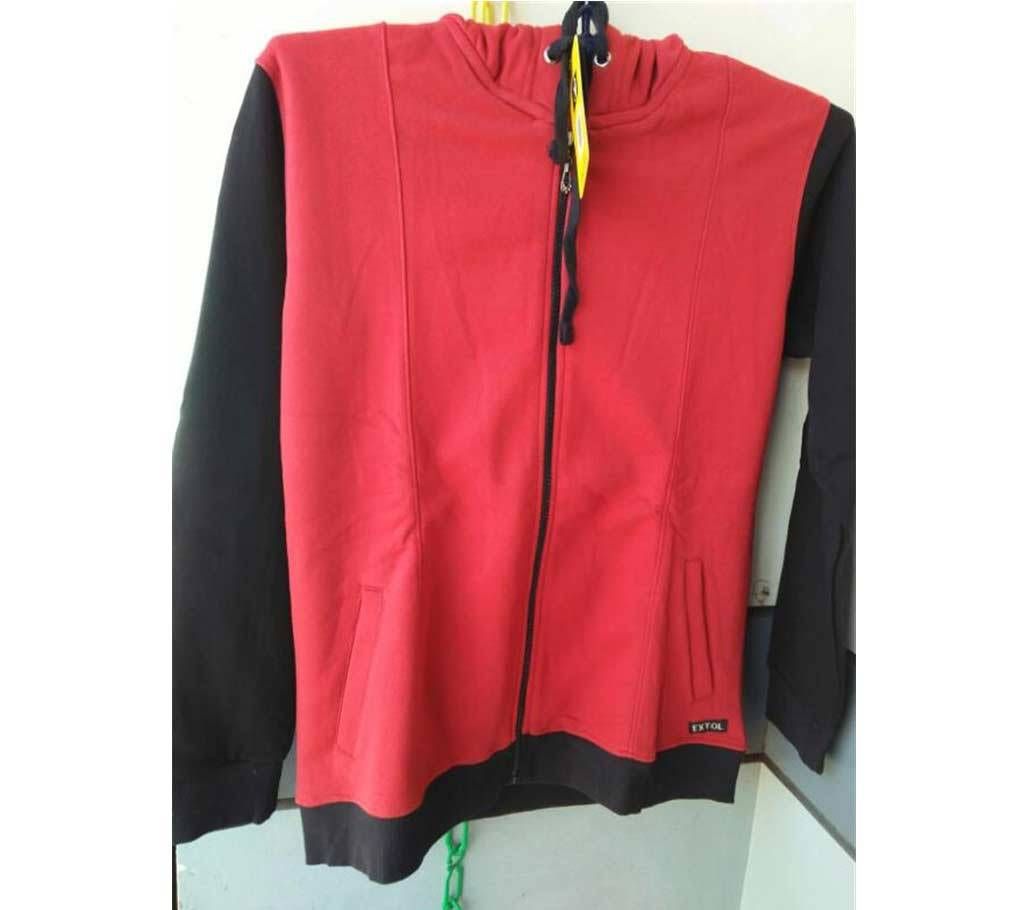 Red & black Hoodie