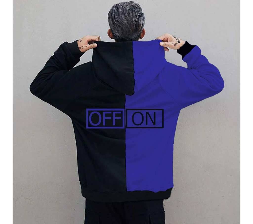 OnOff Men's Premium Hoodies Street-wear Clothing - Blue