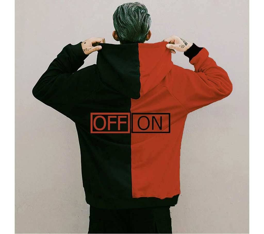 OnOff Men's Premium Hoodies Street-wear Clothing - Red