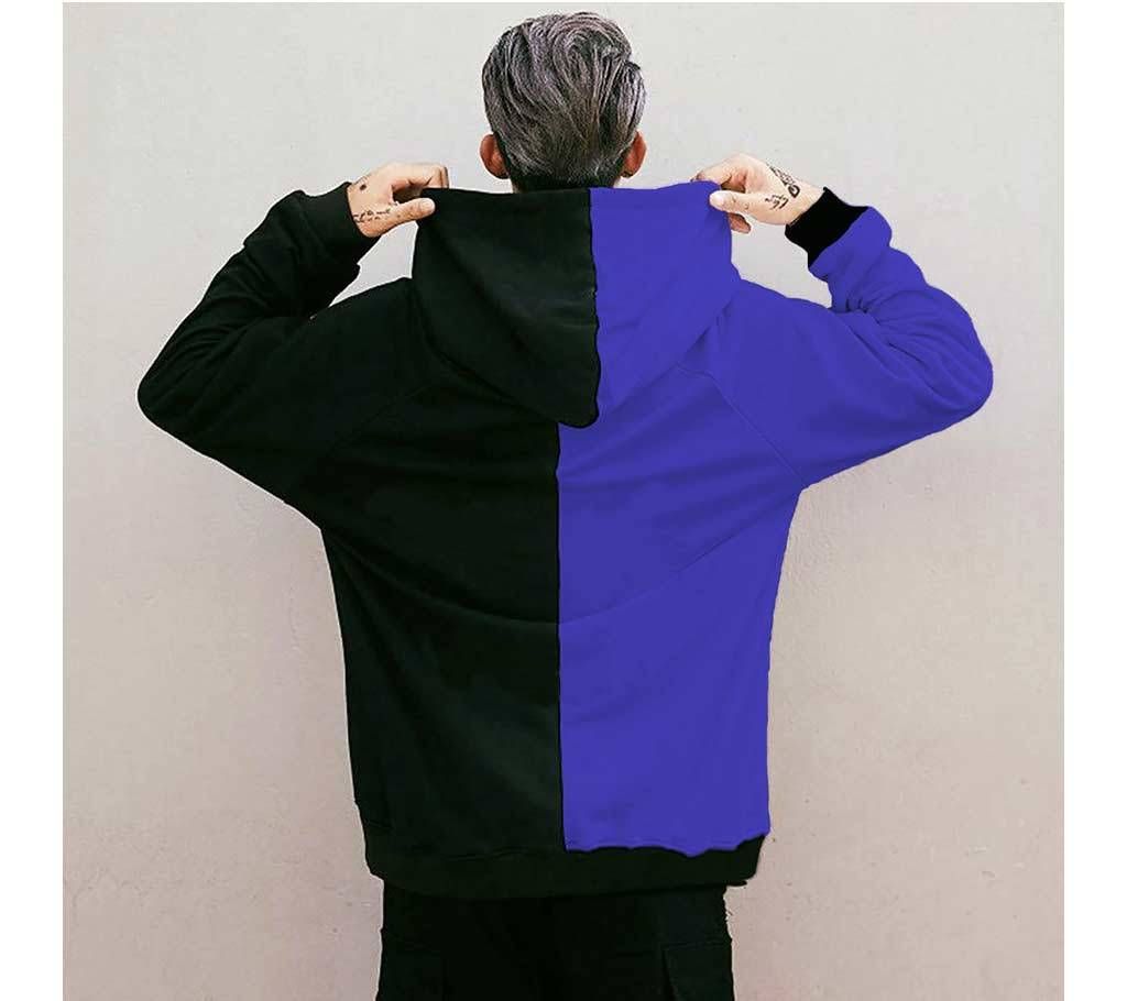 111 Blank Men's Premium Hoodies Street-wear Clothing - Blue