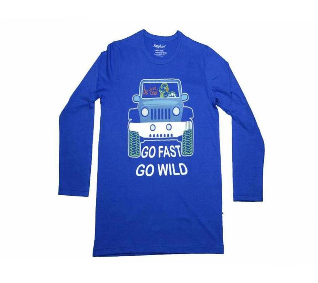 Full sleeve cotton t-shirt for kids 