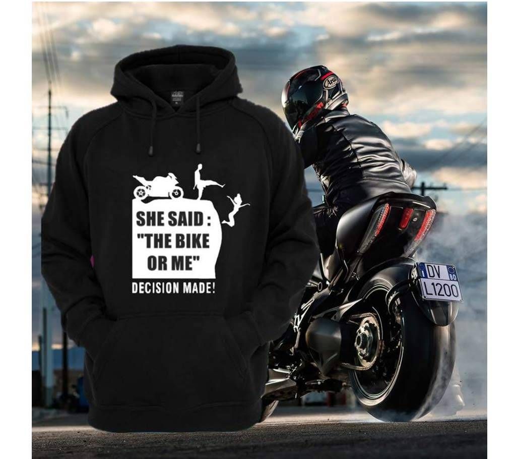 Decision Full Sleeve Gents Hoodie