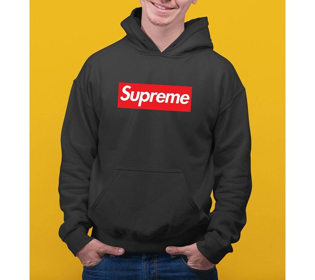 Supreme Mens Hoodie - Black