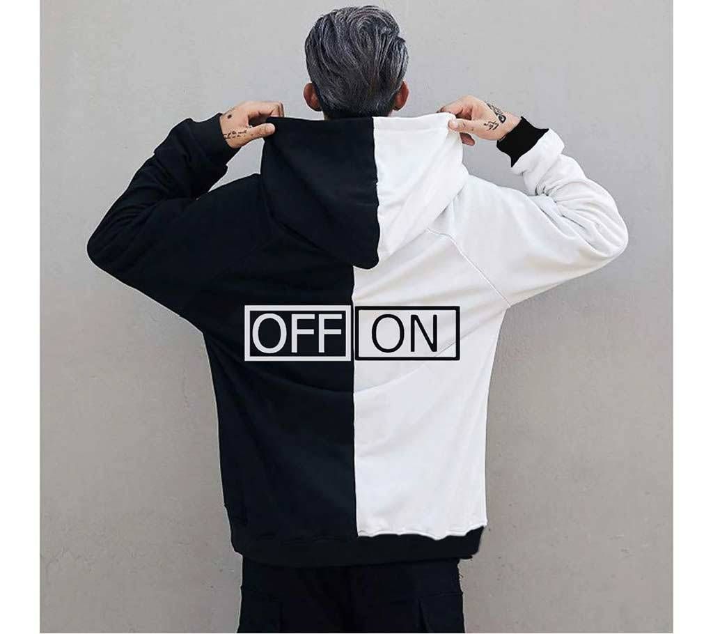 OnOff Men's Premium Hoodies Street-wear Clothing - White