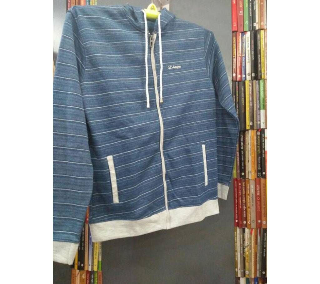 Stripe blue Hoodie