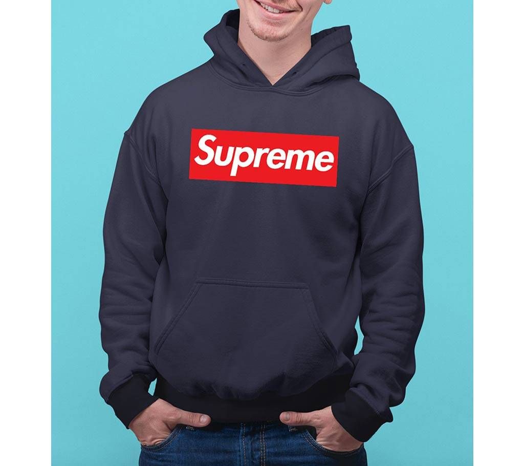 Supreme Mens Hoodie - Blue