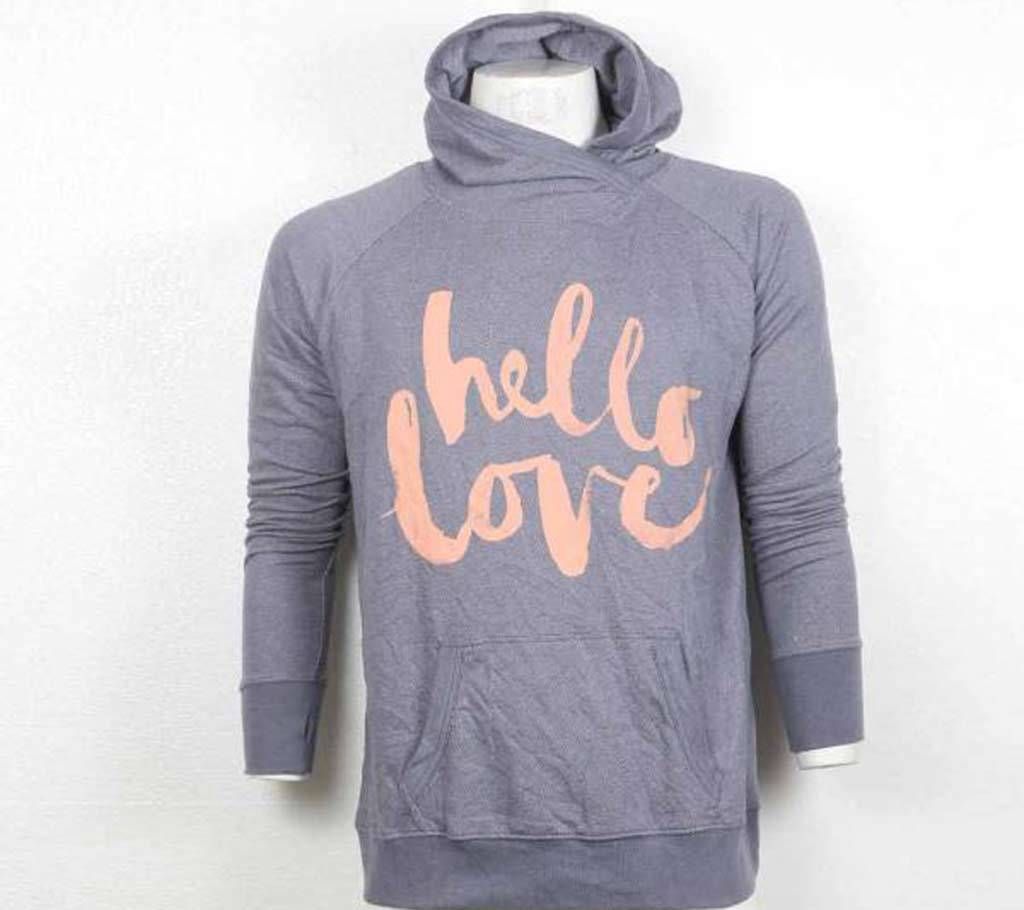 Full sleeve casual hoodie for men 