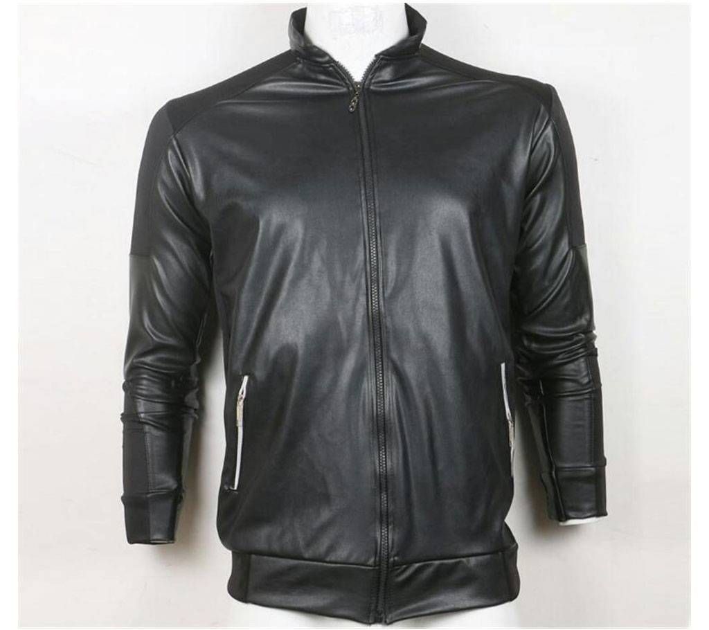 Mens full sleeve black jacket