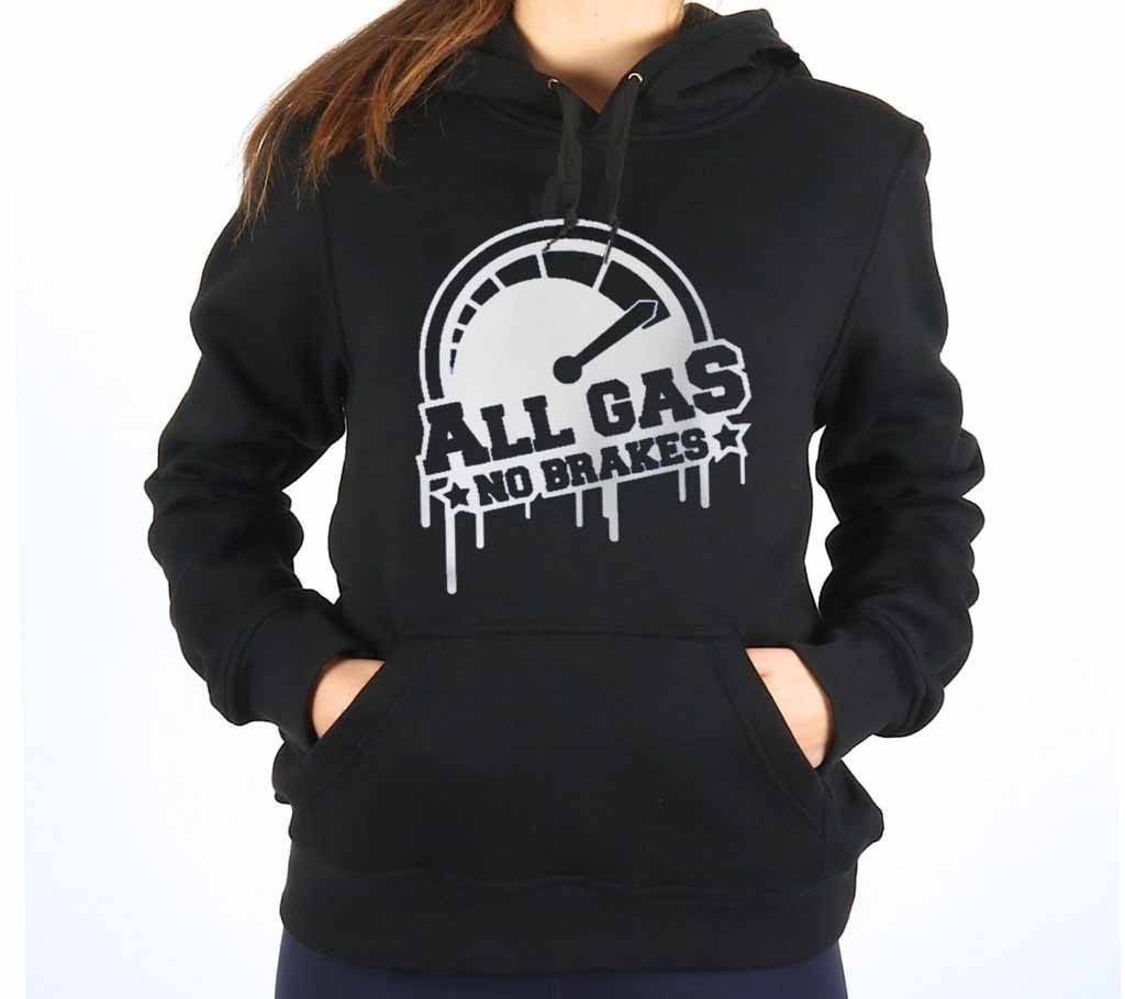All Gas-Black-Ladies-Hoodie