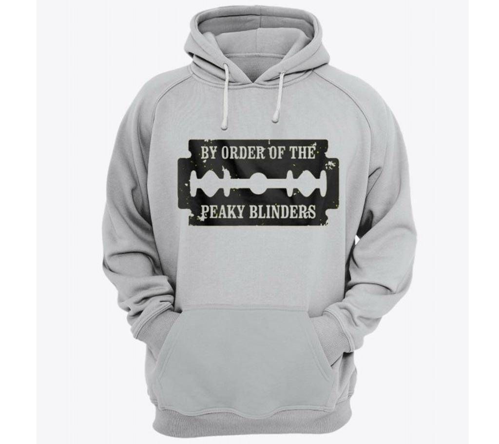 Peaky-Blinders-Grey Melange-Mens-Hoodie