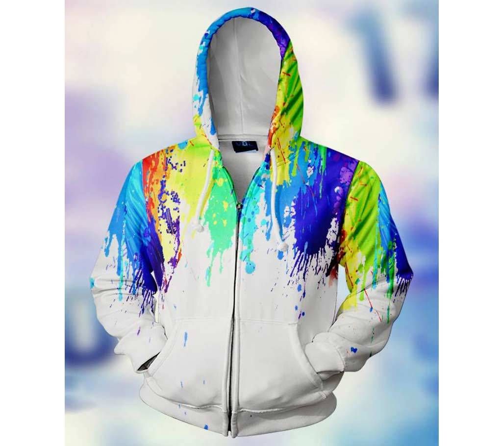 Men's Hoodie - Paint Art - FAS